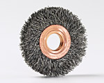 Copper Center Small Diameter Wheel Brushes